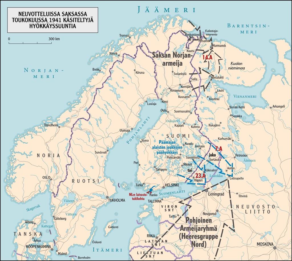 SOTILASNEUVOTTELUT SAKSAN KANSSA 1941-1941 toukokuussa Saksassa - 3.-5.6.