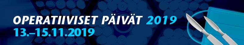 Suomen Kirurgiyhdistyksen ja ala-yhdistysten ohjelmat /23.09.2019 Keskiviikko 13.11.2019 Suomen Kirurgiyhdistys ry ja Suomen Anestesiologiyhdistys ry Yhteiskokouksen ohjelma Sali 101, Siipi 1.