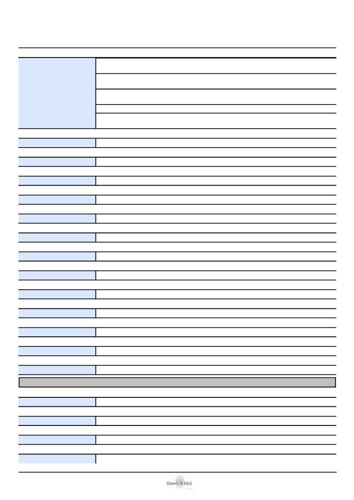 11.1 Tiedot myrkyllisistä vaikutuksista Sivu 5/7 Lisääntymiskykyyn vaikuttava myrkyllisyys elinkohtainen myrkyllisyys - kerta-altistuminen elinkohtainen myrkyllisyys - toistuva altistuminen