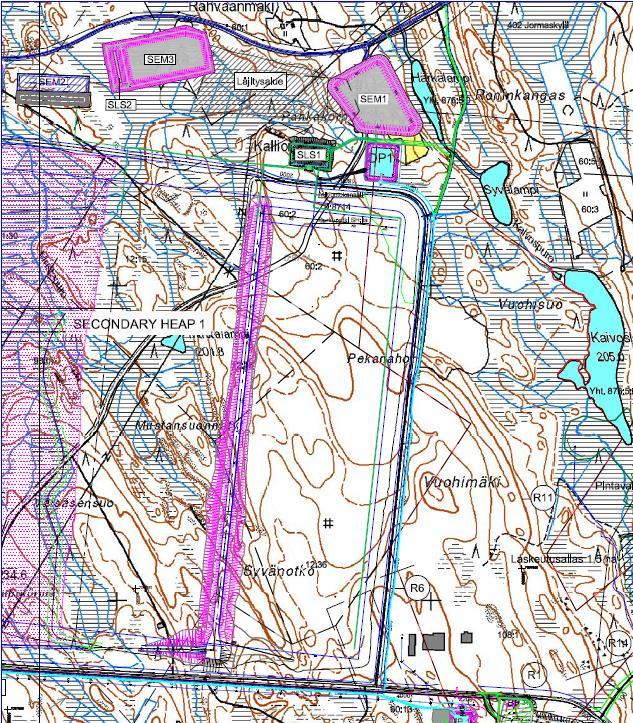 Patojen määräaikaistarkastukset SEM3- ja SLS2-altaiden