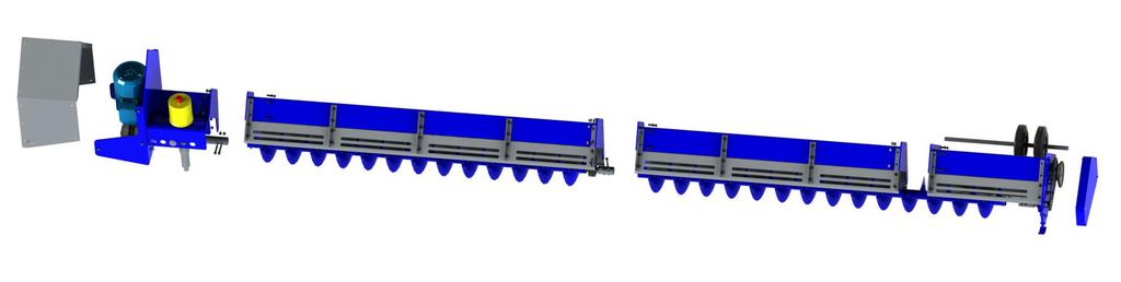 Liukurengassyöttö D 253114 Keskiputki E 253092 Pidennyskierukka 1273 mm E 253093 Pidennyskierukka 1718mm E 253094