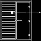 sisälle. 2. Tee seinään aukko annettujen mittojen mukaan. INSTALLATION OF THE CONTROL PANEL (SEE ILLUSTRATION).