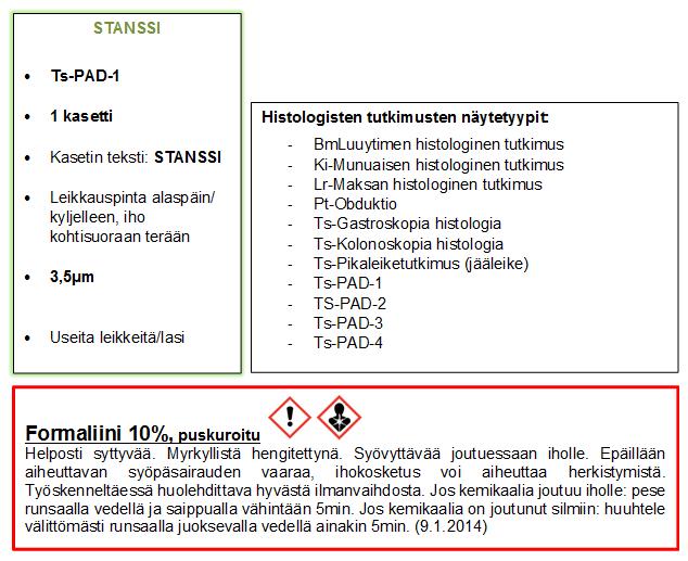 26 Kuvio 8. Esimerkkejä tekstiruuduista 3.