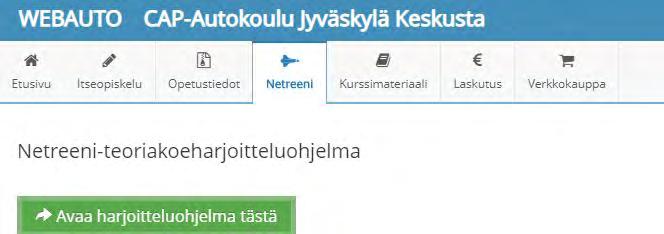 Suosituksena olisi hakea lupa mahdollisimman pian kurssin aloittamisen jälkeen. Lupahakemus haetaan Ajovarmalta www.ajovarma.fi (varaa aika tältä sivustolta ja mene varattuun aikaan paikan päälle.