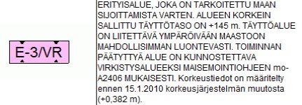 5.2013. Pohjakartta Alueen pohjakartta on tarkistettu 1.10.