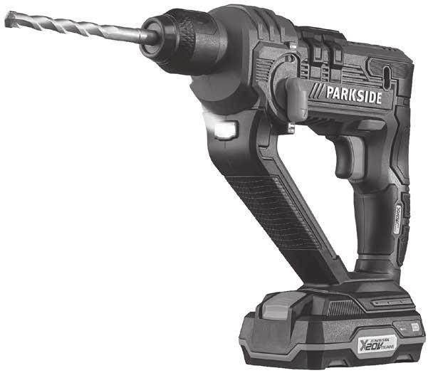 CORDLESS HAMMER DRILL AKKUKÄYTTÖINEN PORAVASARA Alkuperäisen käyttöohjeen käännös AKUMULATOROWA WIERTARKA UDAROWA Tłumaczenie oryginalnej instrukcji obsługi BATTERIDRIVEN