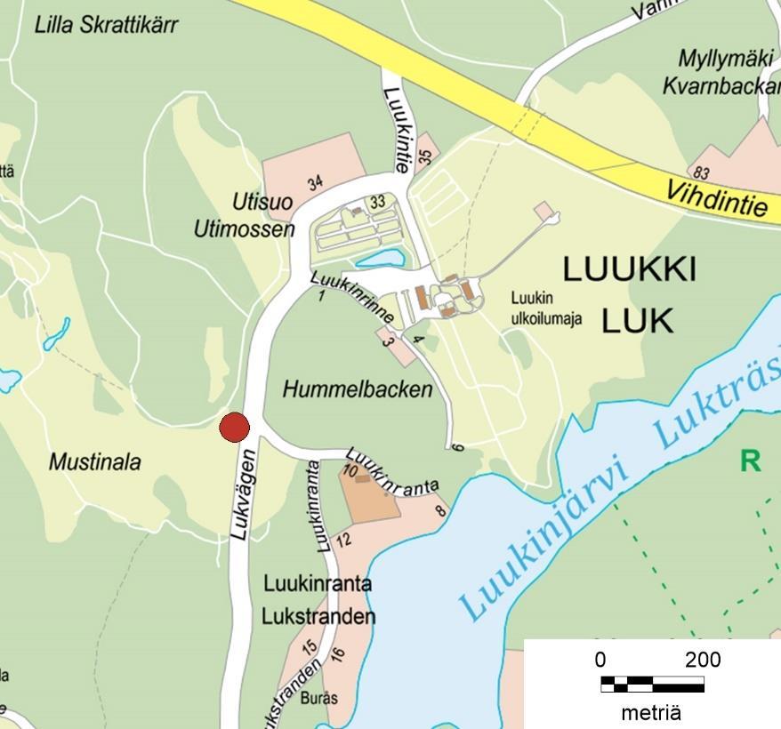 Luukki (Luu) Aseman nimi ja lyhenne: Luukki, Luu Luukintie, Espoo Koordinaatit (ETRS-25GKFIN): 6689136: 25482570 1987 Mittausparametrit v.