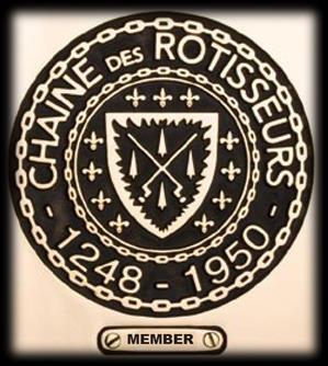 Arvolupaus - kilpiyritykset Rotisseurs-kilpi on kansainvälisesti tunnettu kokonaisvaltaisen laadun tunnus.