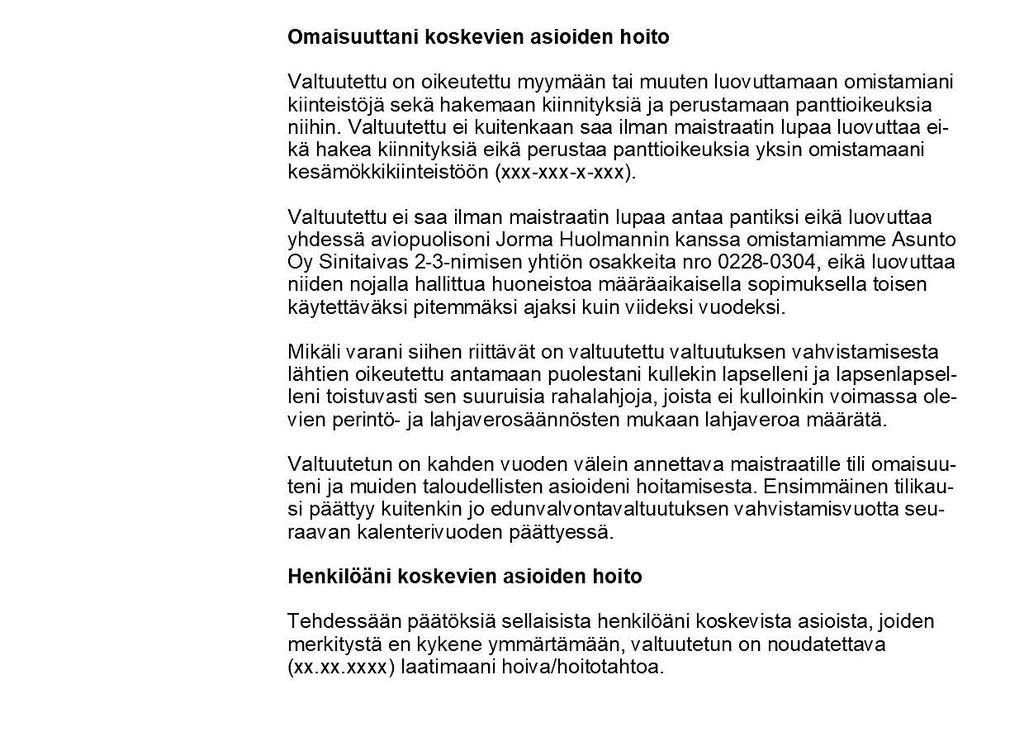 Edunvalvontavaltuutus Malli: