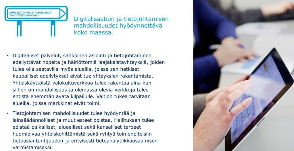 Kuntaliiton tavoitteet