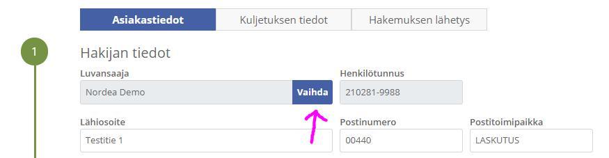 Kuljetuslupaa voidaan myös hakea suomalaisen yrityksen puolesta, jolloin henkilöllä pitää olla yrityksen valtuutus asioida puolestaan. Valtuutusoikeus tarkastetaan Suomi.