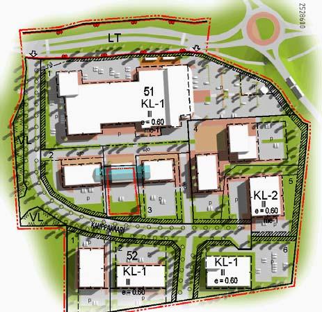 5.4 Paletin asemakaava Asemakaavoituksen tavoitteena on mahdollistaa kauppakeskus Paletin laajentuminen, kehittää edelleen valtateiden 13 ja 16 risteysalueen uudisrakentamista ja tukea siten