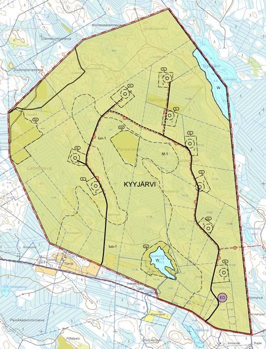 6 KYYJÄRVEN KUNNAN TUULIVOIMAYLEISKAAVOITUS 6.