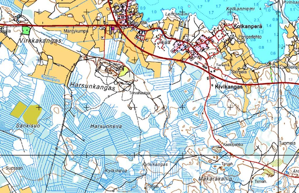 6.4 Harsunnevan tuulivoimaosayleiskaava YIT Rakennus Oy on suunnitellut tuulivoimapuistoa Kyyjärven Harsunnevalle.