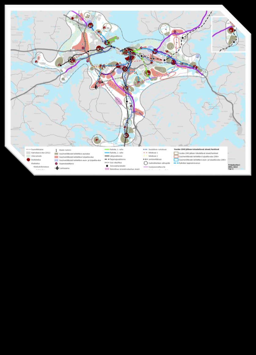Lähtökohtia: raitiotie on MALPE-työn konkretiaa Integroivaa suunnittelua kaupunkiseutujen kontekstissa: MAL(PE) Horisontaalinen integrointi: maankäytön, asumisen,