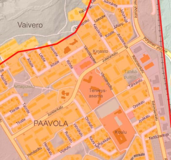 Suunnittelualue sijaitsee pohajvesialueella. Maankäytönsuunnittelun tulee tukea siirtymistä vähähiiliseen yhteiskuntaan.