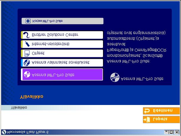 Vaihe 2 Windows NT 4.0 Workstation käyttäjät Varmista, että olet noudattanut kaikkia ohjeita vaiheessa 1 Laitteen valmistelu sivuilla 4-9.