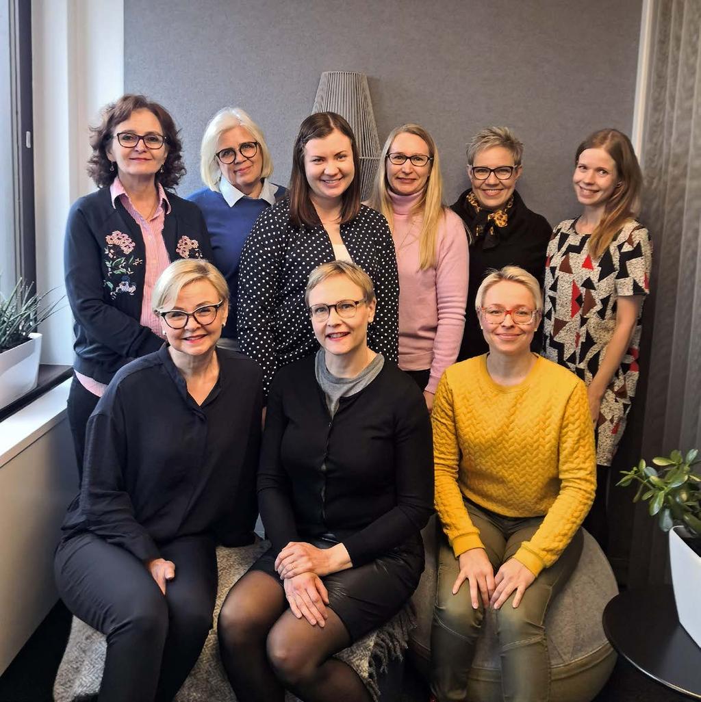 Sylvan henkilöstö ja hallinto Sylvan tiimi täydentyi lisää, uusia järjestelmiä otettiin käyttöön Sylvan operatiivisesta toiminnasta vastaa moniammatillinen tiimi.