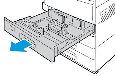 Paperit ja muu tulostusmateriaali 4. Vahvista pyydettäessä paperin koko, tyyppi ja väri. Jos kehotusta ei näytetä, muuta paperin asetuksia. a. Paina tulostimen ohjaustaulun Koti-näppäintä. b.