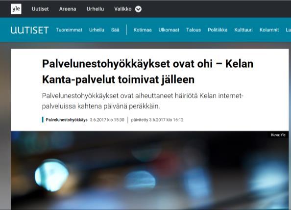 Helsingin sähköiset palvelut sekoitti inhimillinen virhe Kaikki oli yhden