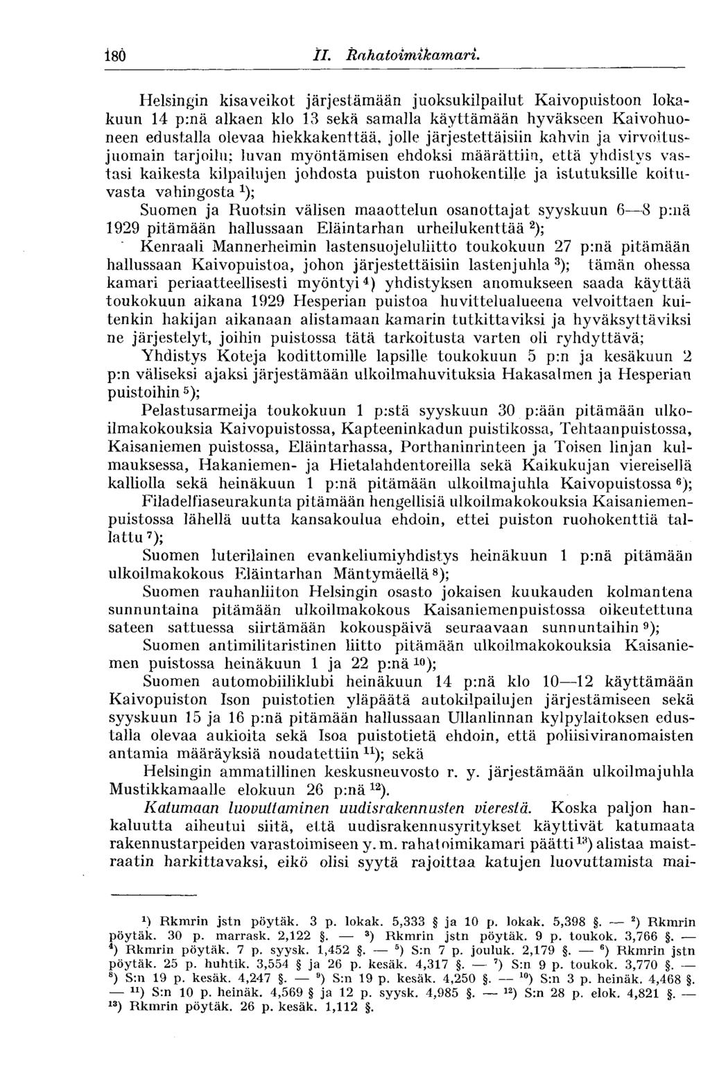180 II. Rahatoimikamari.