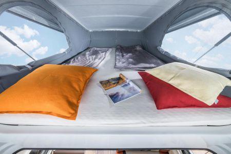 HYMERCAR Fiat-alustalla ilman pesutilaa Vakiovarustus Toinen makuuhuone Mukava nukkumapaikka Levähdä kunnolla