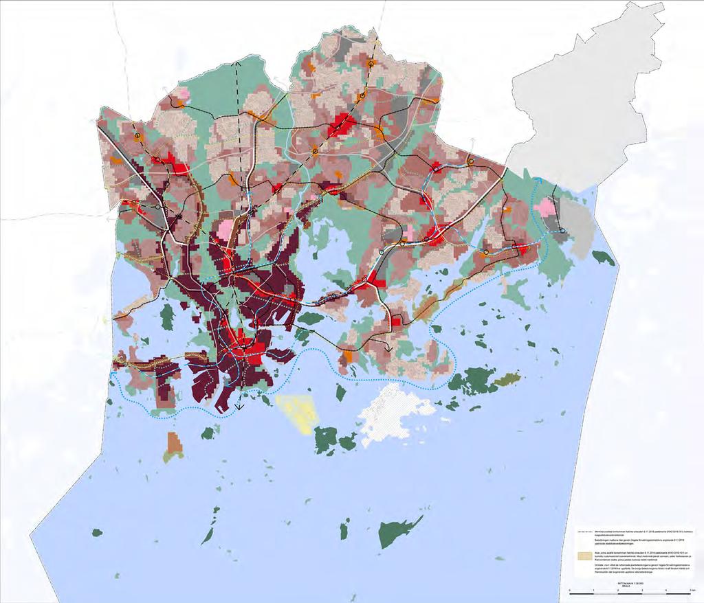 Helsingin uusi yleiskaava (2016) voimaan 5.12.2018 Yleiskaavan toteuttamisohjelman ensimmäisen vaiheen priorisointialueilla suunnittelu on edennyt tavoitteiden mukaisesti.