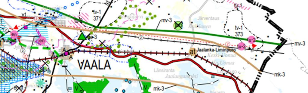 Sähkönsiirtolinjan välittömään läheisyyteen sijoittuu Lamminahon talonpoikaistilan valtakunnallisesti arvokas kulttuuriympäristökohde (RKY 2009).