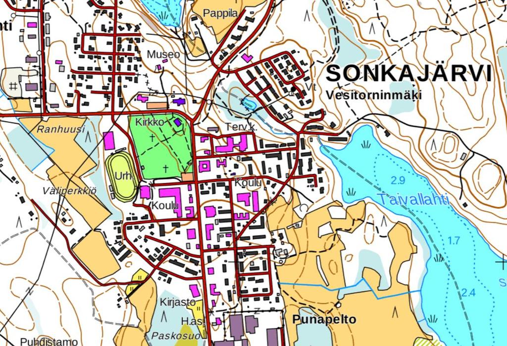 FCG SUUNNITTELU JA TEKNIIKKA OY Kaavaselostus 3 (17) 1 PERUS- JA TUNNISTETIEDOT 1.