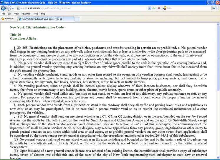 Before... Typical page from New York City Administrative Code http://72.0.151.116/nyc/adcode/title20_20-465.