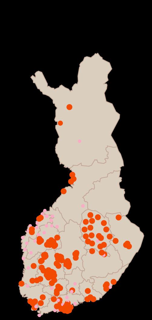 PIHLAJALINNA ON NYT VALTAKUNNALLINEN TOIMIJA 8 uutta paikkakuntaa: Oulu