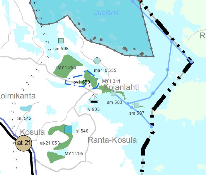 FCG SUUNNITTELU JA TEKNIIKKA OY Kaavaselostus 3 (18) Kuva 3. Ote Pohjois-Savon maakuntakaavayhdistelmästä.