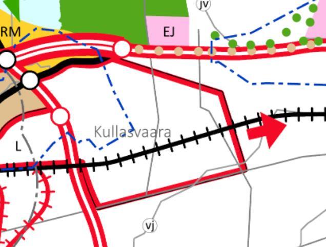 (maakuntaliitto) Kaavaluonnos 2018 Logistiikka-alue ja sen laajenemissuunta