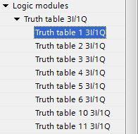 Logic Modules valikon alta