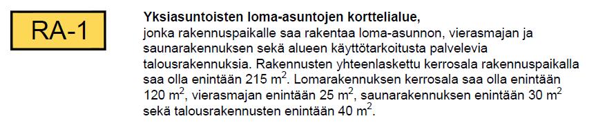 Nosto Consulting Oy 14 (17) Kortteli 1 (rakennuspaikat 1 ja 2) Muut alueet 4.3.