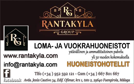 Myös Kanariansaaret ja Baleaarit +34 619 09 86 53 +358 40 827 3940 HOIDAMME KAIKKI MUUTOT info@muuttolinnut.