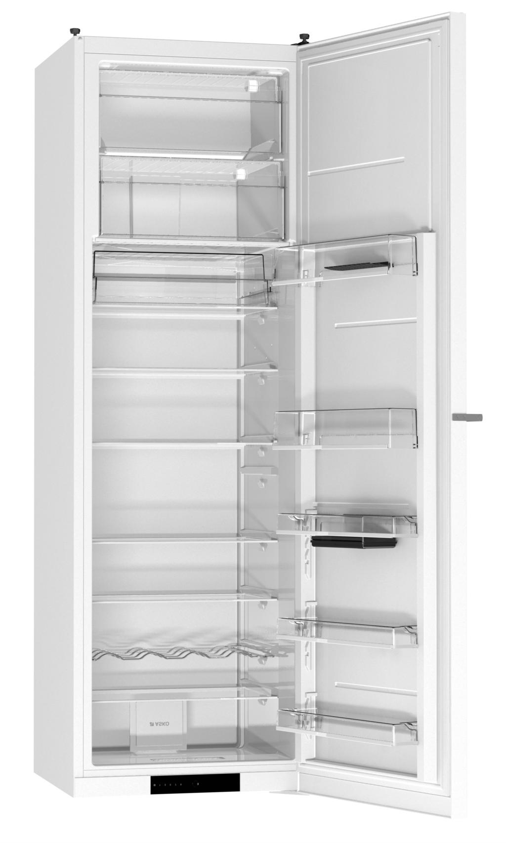 LAITTEEN KUVAUS 1 2 3 4 5 6 9 10 11 1 Ohjausyksikkö 2 Jääkaapin sisällä oleva led-valo 3 Tuuletin ilmaionisaattori (+ päälle/poiskatkaisija) 4 Pulloteline 5 Ulosvedettävä lasihylly (korkeus