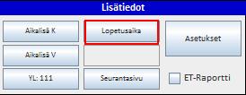 sivu 11 Huomioitavia asioita RL-kilpailua tilastoitaessa: - Vain yksi maali voi olla voittava maali! - Voittavaksi maaliksi valittu tietorivi muuttuu punaiseksi. Älä hätkähdä tästä.