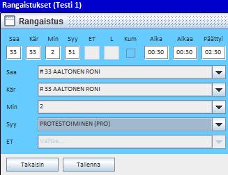 sivu 7 D) Jos teet virheellisen RL0-merkinnän onnistuneen rangaistuslaukauksen (RL) sijaan, RL0- merkintää ei voi muuttaa. Poista se ja tallenna uudelleen RL-merkinnällä.