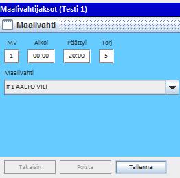 sivu 8 8. Erä päätetään käyttämällä kello oikeaan päättymisaikaan (yleensä 20:00). Ainakin toistaiseksi kello todellakin pitää käyttää loppusekuntien ajan.