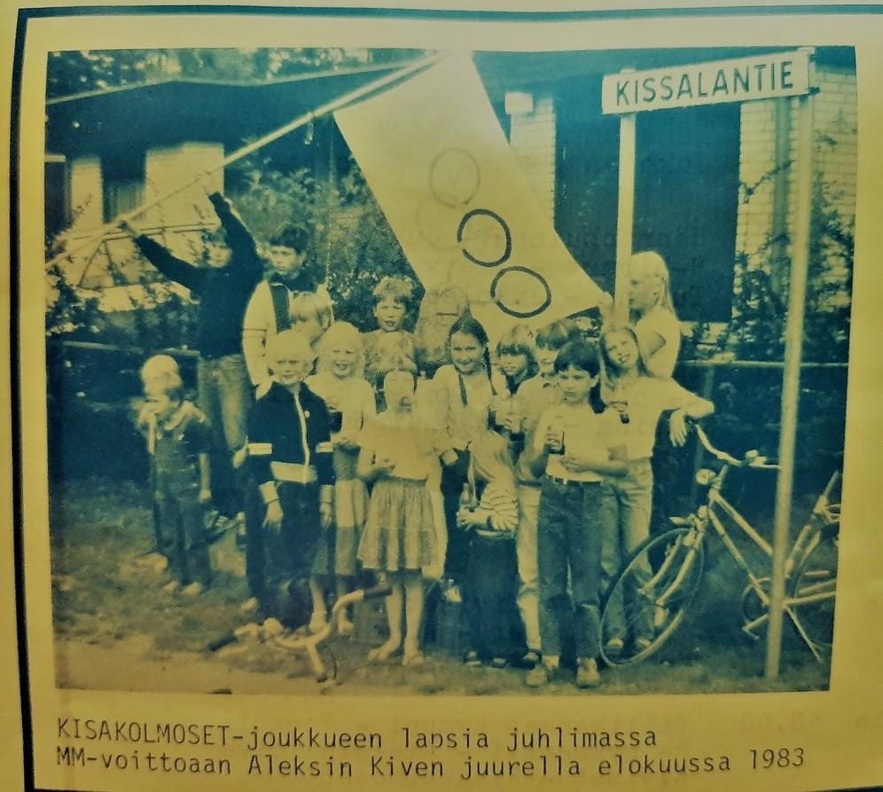 Mestaruusjuhlat Kissalantiellä 1983