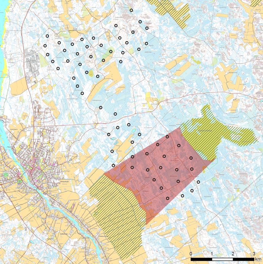 Kalajoen Pitkäsenkylän pelloilla alueellisesti tärkeä lintujen muutonaikainen lepäily- ja ruokailualue keväällä merkittävä määrä lepäileviä joutsenia, hanhia ja kurkia sekä runsaasti muuta lajistoa