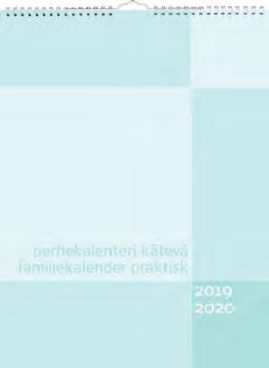 EAN-koodi: 7332696507208 Perhekalenteri Kätevä/ Familjekalender Praktisk Koko: 295 x 390 mm.