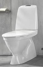 Hygienic flush-huuhtelu Pehmeä muovi-istuinkansi Istuinkorkeus 420 mm valkoinen Kalusteet