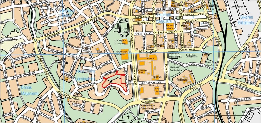 Sivu 1/9 BEREDNINGEN AV ETT DETALJPLANEPROJEKT HAR PÅBÖRJATS FÖR RADHUSEN BELÄGNA INTILL RADIOVÄGEN I STADSDELEN VÄSTERMALM.