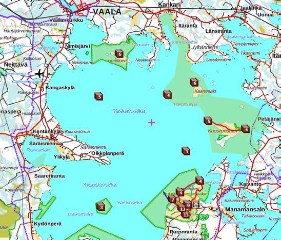 Vastausten kokonaiskertymä mukaili hyvin suunniteltua otantaa ja siten myös kävijälaskennan mukaisia kävijävirtoja. Haastattelupaikkakohtaisissa keruumäärissä sen sijaan oli isojakin heittoja.