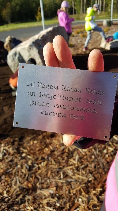 Lionsien tavoite on suojella ympäristöä ja parantaa viihtyvyyttä.
