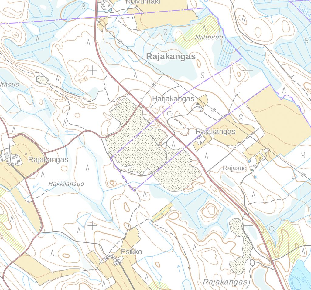 JUVA OTTOALUE JUVA Koordinaattijärjestelmä Korkeusjärjestelmä etrs GK-27 N2000 k.