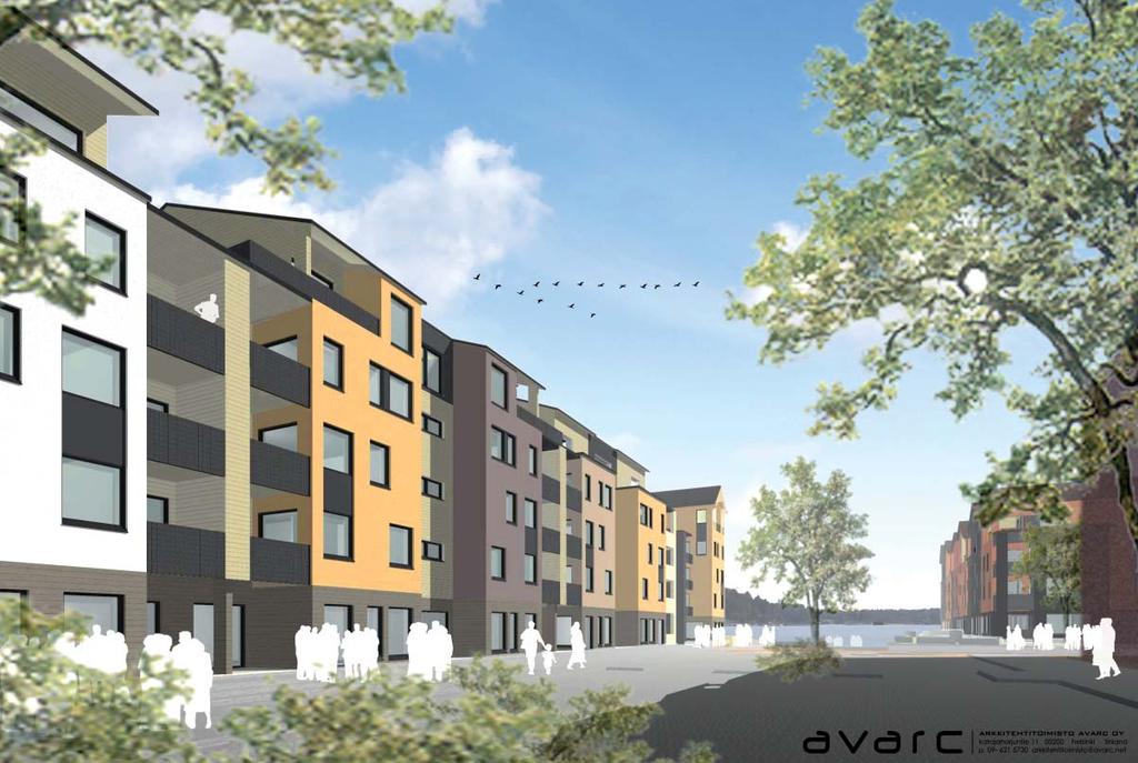 Yksityisten palveluiden osalta kaava-alue tukeutuu pääosaltaan Helsingin puolelle.