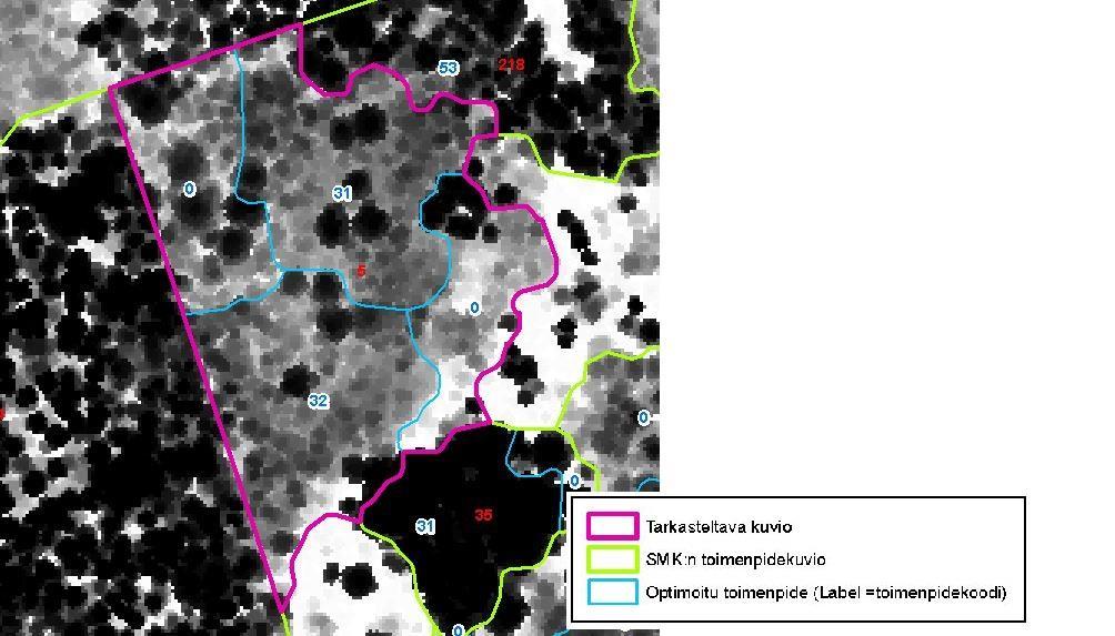 Kuvioinnin kehittäminen 17 (34) Virhemuuttuja 6,3.